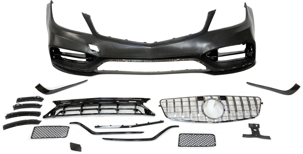 Paraurti Anteriore Mercedes W204 07-10 4P / Coupe / SW Look W205 C63 Mercedes W204