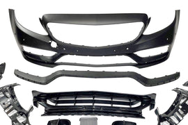 Paraurti Anteriore Mercedes W205 2014-2018 Coupe / 4P / SW look AMG C63 Mercedes W205