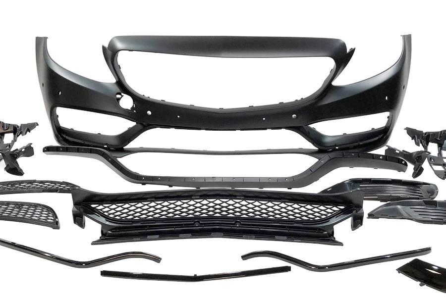 Paraurti Anteriore Mercedes W205 2014-2018 Coupe / 4P / SW look AMG C63 Mercedes W205