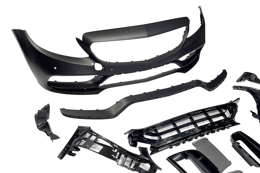 Paraurti Anteriore Mercedes W205 2014-2018 Coupe / 4P / SW look AMG C63 Mercedes W205
