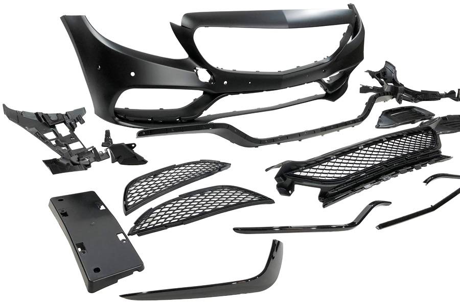 Paraurti Anteriore Mercedes W205 2014-2018 Coupe / 4P / SW look AMG C63 Mercedes W205