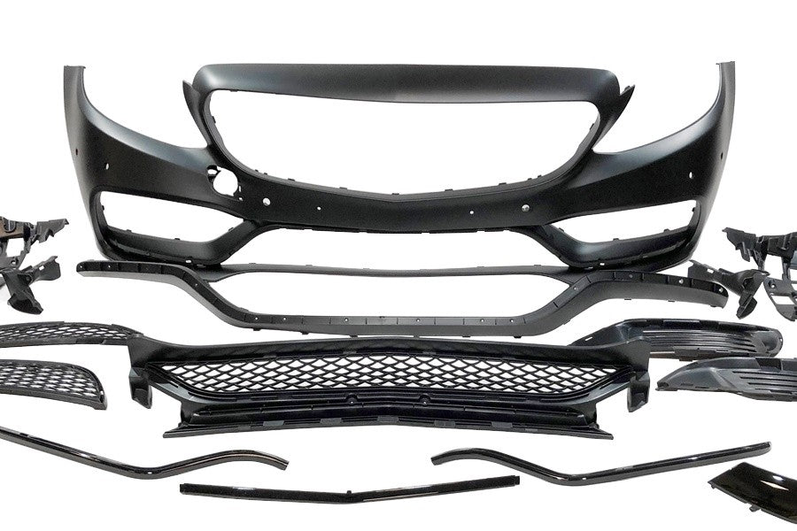 Paraurti Anteriore Mercedes W205 2014-2018 2P / 4P / SW look AMG C63 Mercedes W205