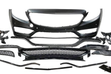 Carica l'immagine nel visualizzatore di Gallery, Paraurti Anteriore Mercedes W205 2014-2018 2P / 4P / SW look AMG C63 Mercedes W205