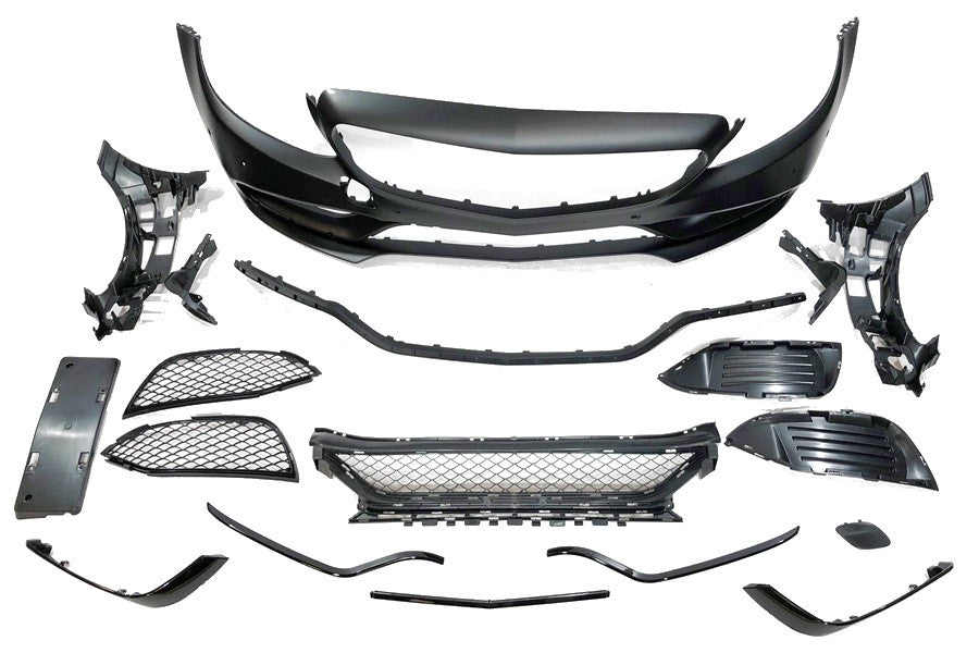 Paraurti Anteriore Mercedes W205 2014-2018 2P / 4P / SW look AMG C63 Mercedes W205