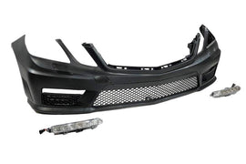 Paraurti Anteriore Mercedes W212 2010-2013 2-4P Look AMG E63 ABS Mercedes W212