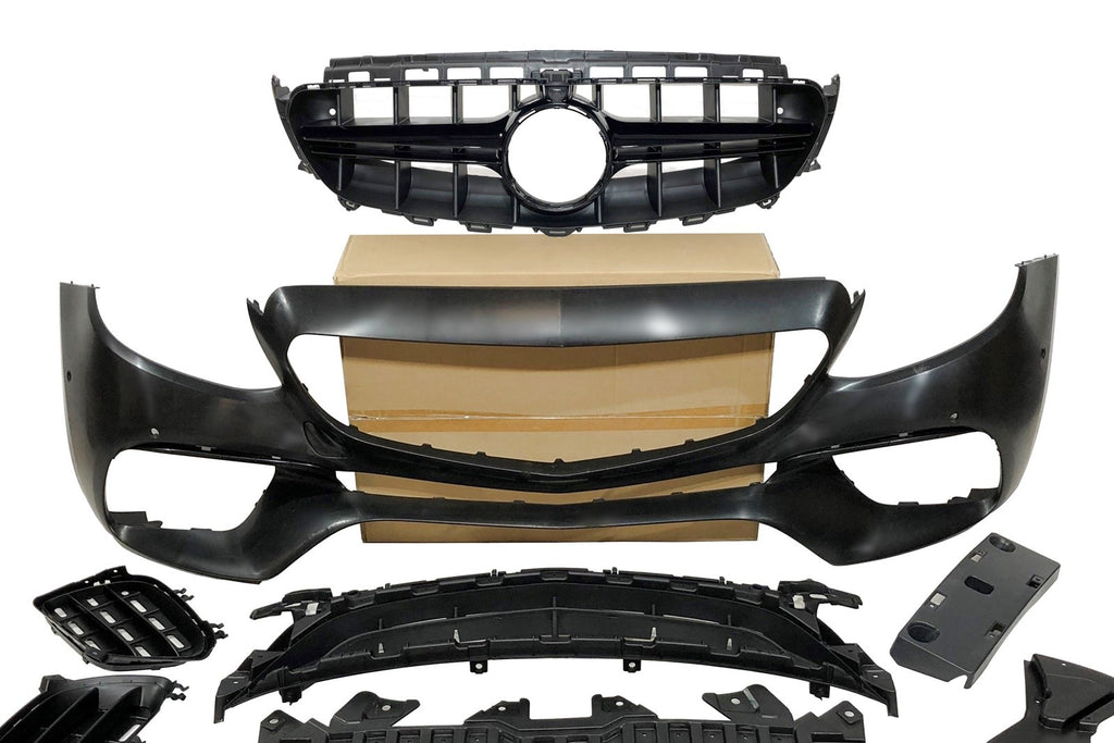 Paraurti Anteriore Mercedes W213 4p 2016-2019 / C238 look AMG E63 Mercedes W213