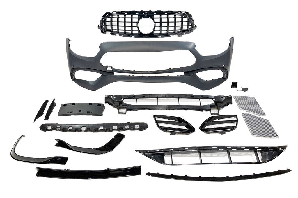Paraurti Anteriore Mercedes W213 4p 2020+ / C238 2021 look GT AMG E63 Mercedes W213