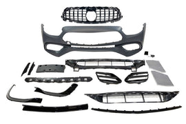 Paraurti Anteriore Mercedes W213 4p 2020+ / C238 2021 look GT AMG E63 Mercedes W213
