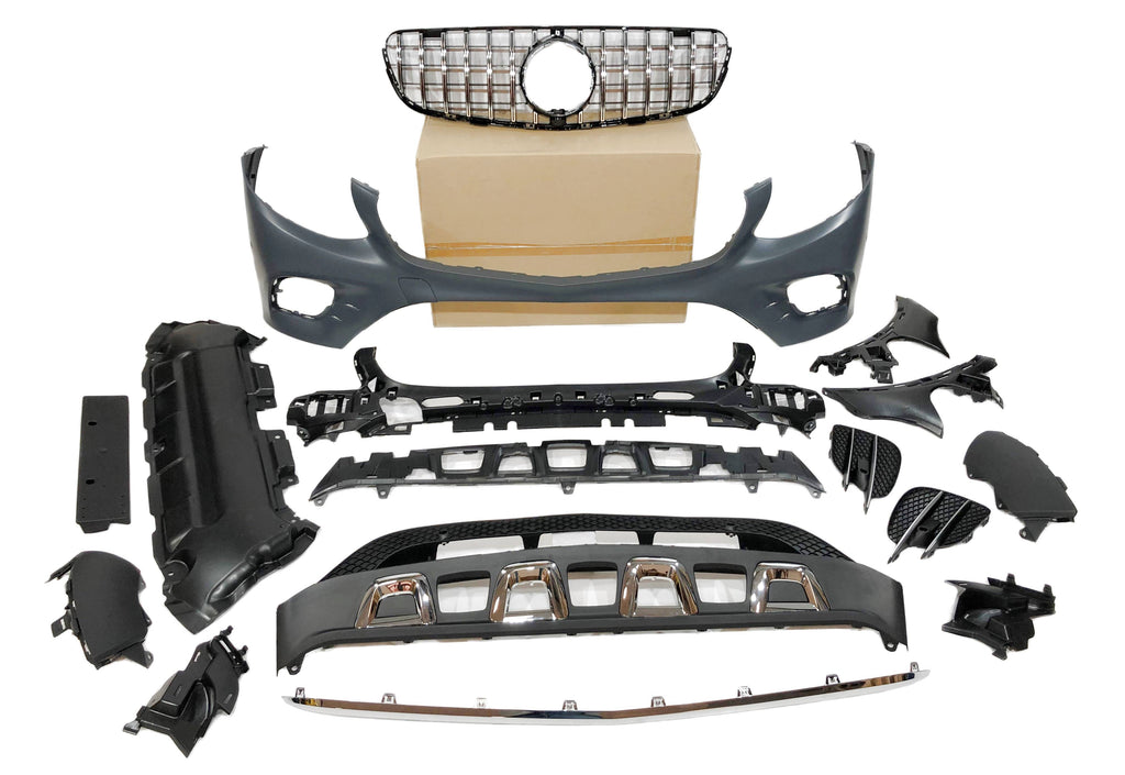 Paraurti Anteriore Mercedes X253 / C253 Coupe 2015-2019 look AMG C43 Mercedes X253