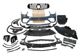 Paraurti Anteriore Mercedes X253 / C253 GLC 2020-2022 look AMG GLC63 Black Mercedes X253