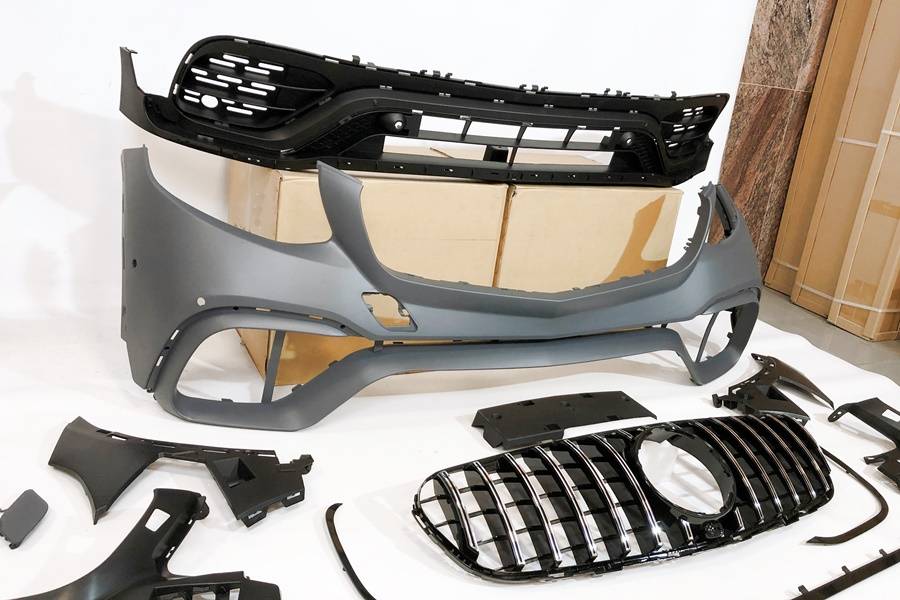 Paraurti Anteriore Mercedes X253 GLC 2015-2019 look AMG GLC63 Mercedes X253