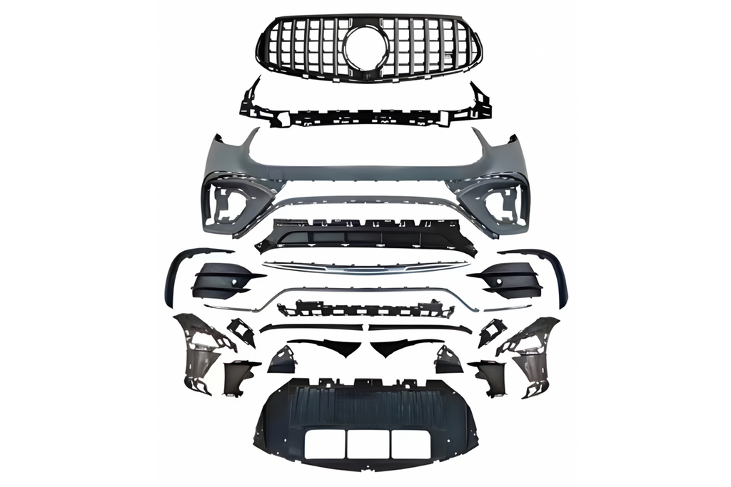 Paraurti Anteriore Mercedes X254 GLC 2023+ look AMG GLC63S Mercedes X254