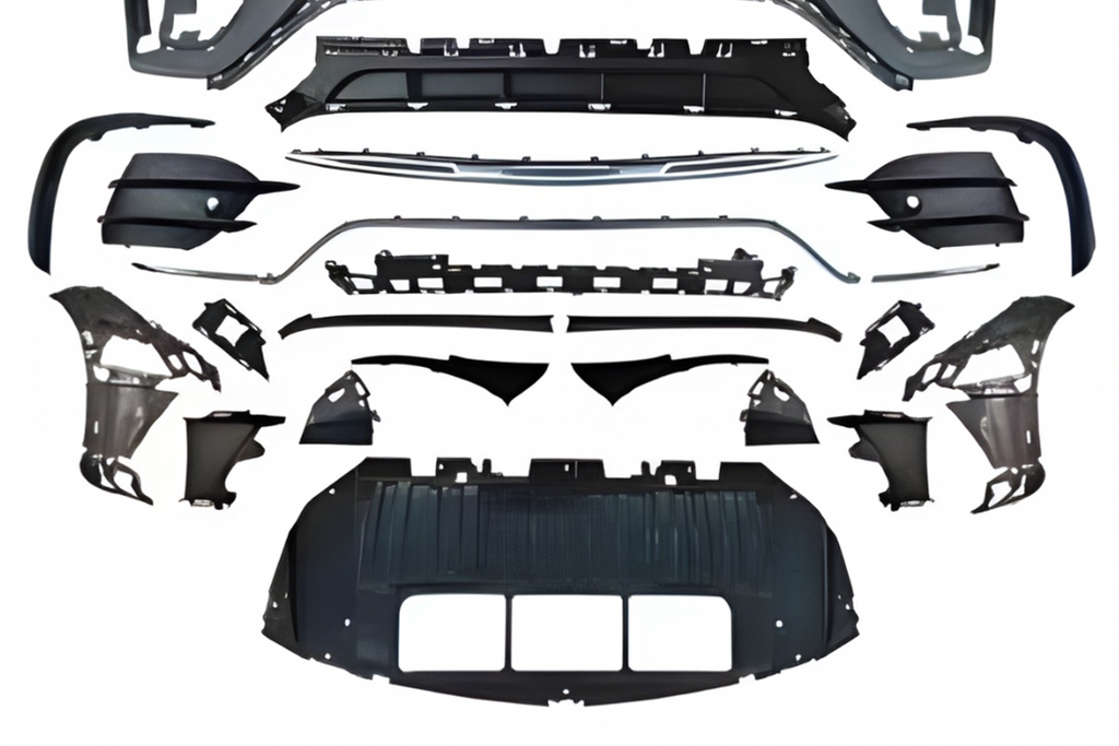 Paraurti Anteriore Mercedes X254 GLC 2023+ look AMG GLC63S Mercedes X254