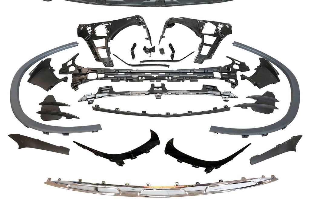 Paraurti Anteriore Mercedes X254 GLC 2023+ look AMG GLC63 Mercedes X254