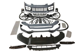 Paraurti Anteriore Porsche Cayenne 2011-2014 Look 2020 Turbo Spoiler Porsche Cayenne