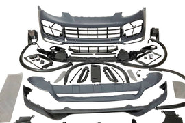Paraurti Anteriore Porsche Cayenne 2011-2014 Look 2020 Turbo Spoiler Porsche Cayenne