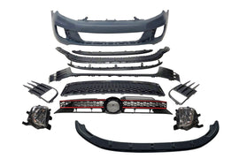 Paraurti Anteriore Volkswagen Golf 6 Look GTI Spoiler Anteriore Volkswagen Golf 6