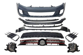 Paraurti Anteriore Volkswagen Golf 6 Look GTI Spoiler Anteriore Volkswagen Golf 6