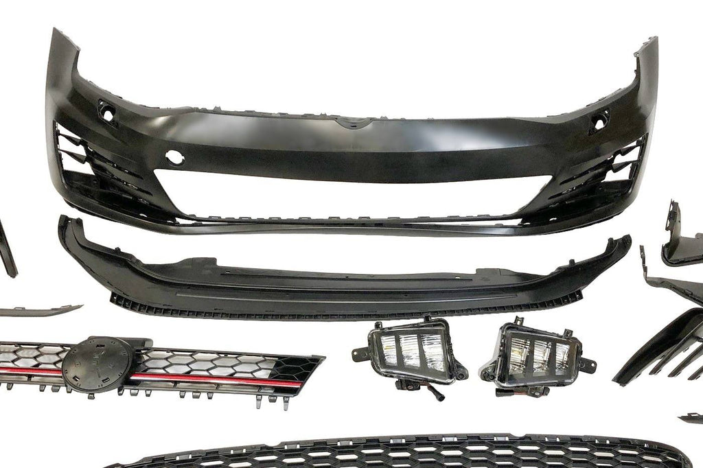 Paraurti Anteriore Volkswagen Golf 7 3/5P look GTI Volkswagen Golf 7