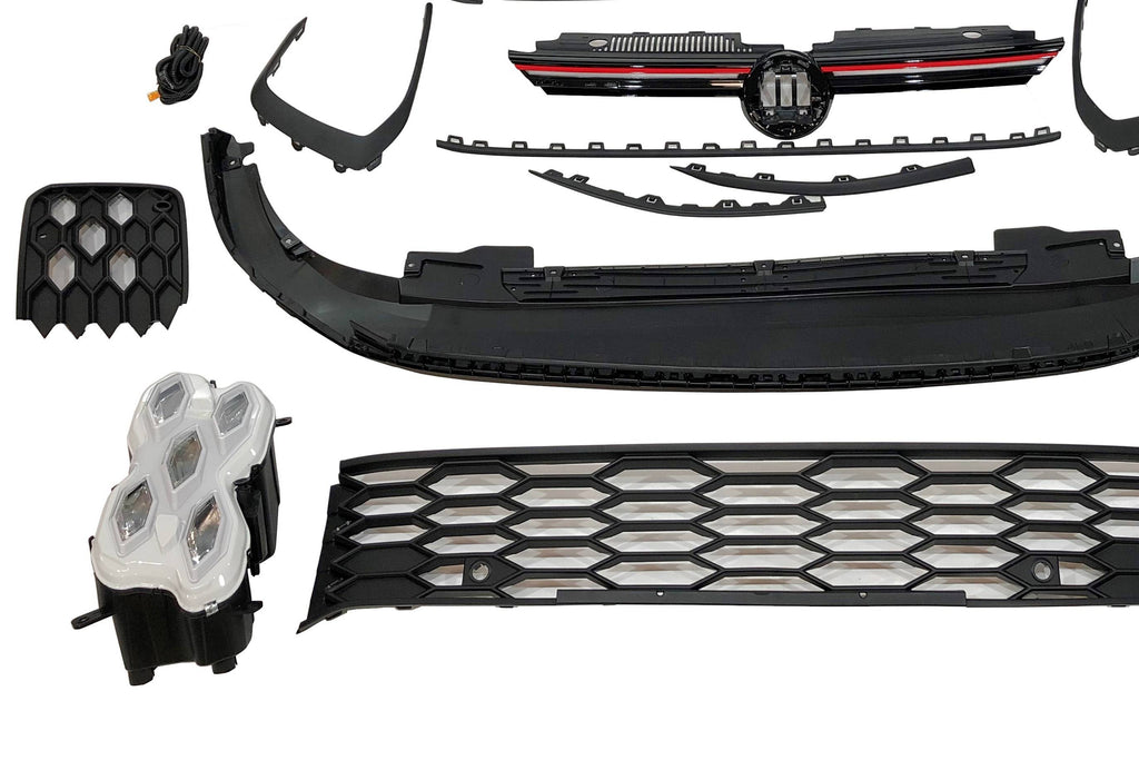 Paraurti Anteriore Volkswagen Golf 8 2019-2023 Look GTI Volkswagen Golf 8