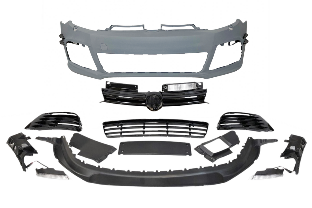 Paraurti Anteriore Volkswagen Golf 6 R20 Flaps Look WRC Volkswagen Golf 6