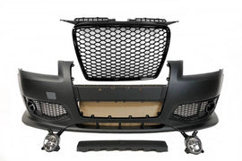 Paraurti Anteriori Audi A3 05-08 Look RS3 Black Fari Fendinebbia Audi A3