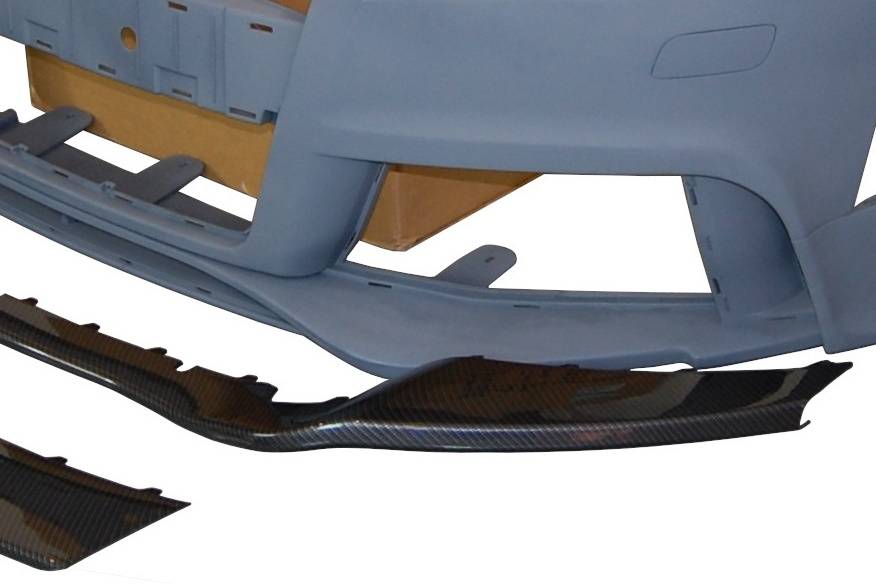 Paraurti Anteriori Audi TT 06-14 8J Look RS Spoiler Look Carbonio Audi TT