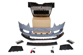 Paraurti Anteriori Audi TT 06-14 8J Look RS Spoiler Look Carbonio Audi TT