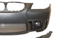 Carica l'immagine nel visualizzatore di Gallery, Paraurti Anteriori BMW E60 04-09 Look M1 ABS Fendinebbia BMW E60,E61