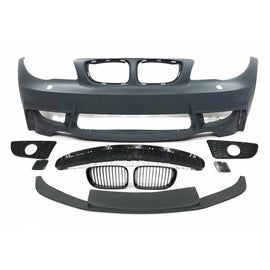 Paraurti Anteriore BMW Serie 1 E82 / E88 / E87 / E81 conversione in M1 Lip Paraurti Anteriore