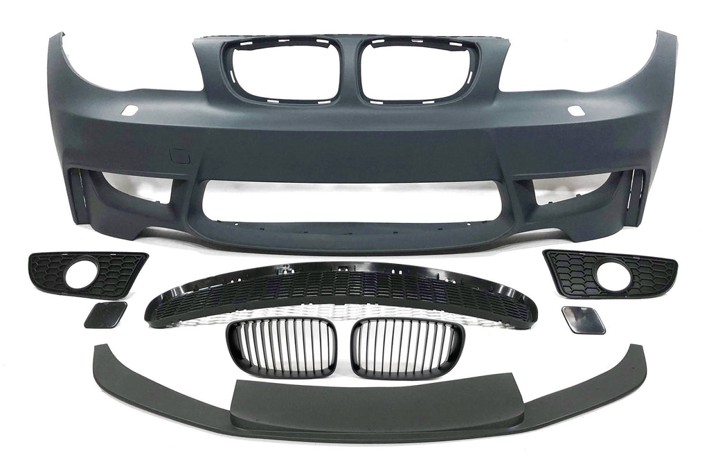 Paraurti Anteriori BMW E82 / E88 / E87 / E81 Look M1 Spoiler Anteriore BMW E82,E88