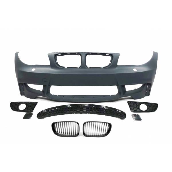 Front Bumper BMW 1 Series E82 / E88 / E87 / E81 Look M1