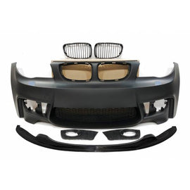 Paraurti Anteriore BMW Serie 1 E82 / E88 / E87 / E81 M1 05-11 Spoiler in Carbonio