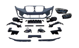 Paraurti Anteriori BMW G01 X3 / G02 X4 2017-2021Look X3M LCI / X4M LCI BMW G01