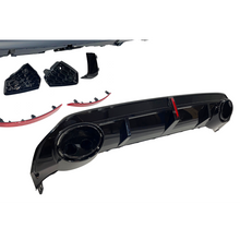 Load image into Gallery viewer, Paraurti Posteriore Audi A3 8Y Sportback 2019-2024 Look RS3 LED