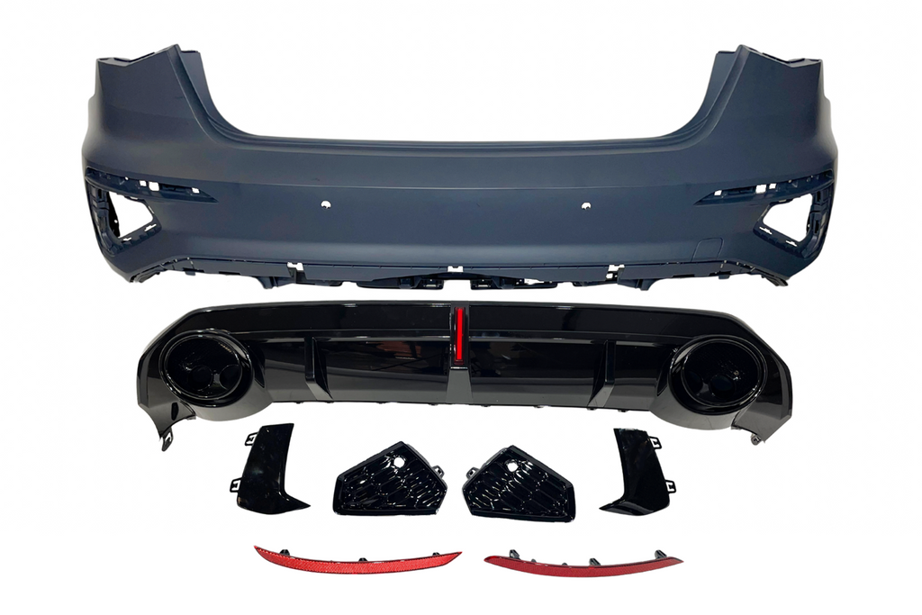 Paraurti Posteriore Audi A3 8Y Sportback 2019-2024 Look RS3 Led Audi A3