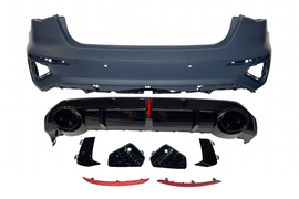 Paraurti Posteriore Audi A3 8Y Sportback 2019-2024 Look RS3 Led Audi A3