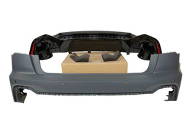 Paraurti Posteriore Audi A6 C8 4 Porte Look RS6 Audi A6