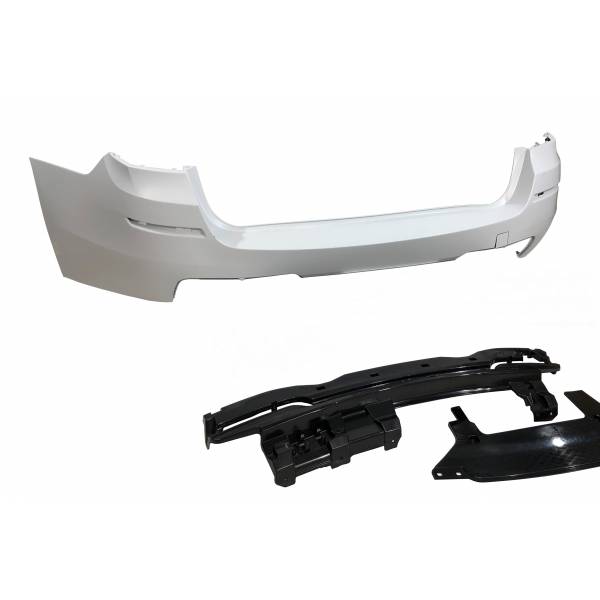 Paraurti Posteriore BMW Serie 5 F11 10-16 conversione in M Performance Doppia Uscita