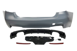 Paraurti Posteriore BMW F30 Look M Performance 2 Uscite doppio BMW F30