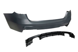Paraurti Posteriore BMW F31 Look M Performance 2 Uscite doppio BMW F30