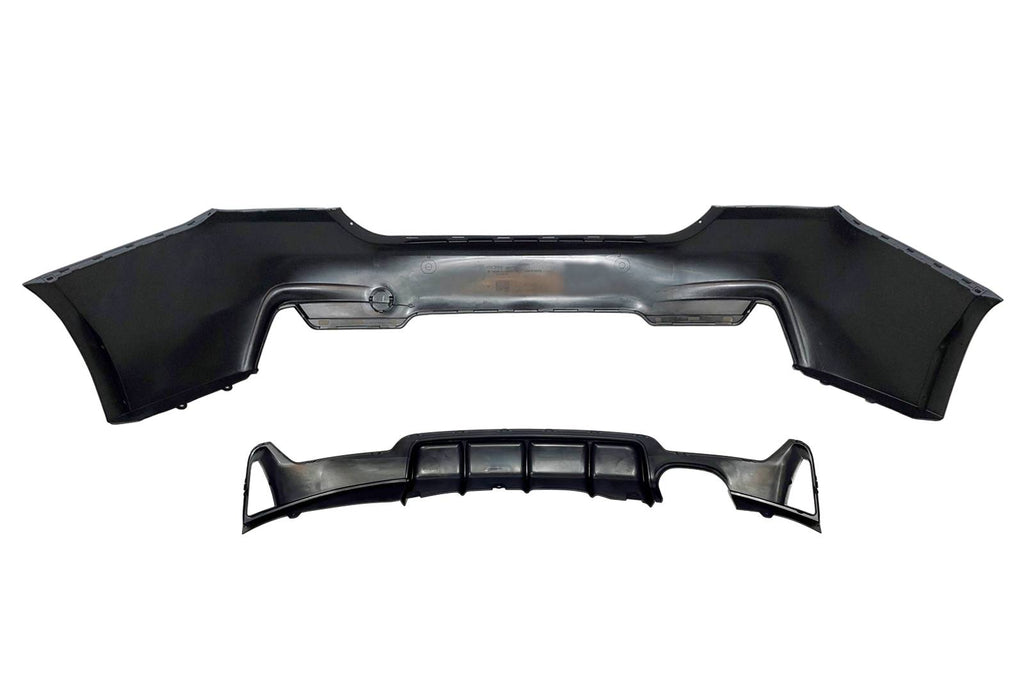 Paraurti Posteriore BMW F32 / F33 / F36 Look M Performance 1 Uscite doppio BMW F32