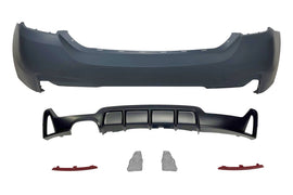 Paraurti Posteriore BMW F32 / F33 / F36 Look M Performance 1 Uscite doppio BMW F32