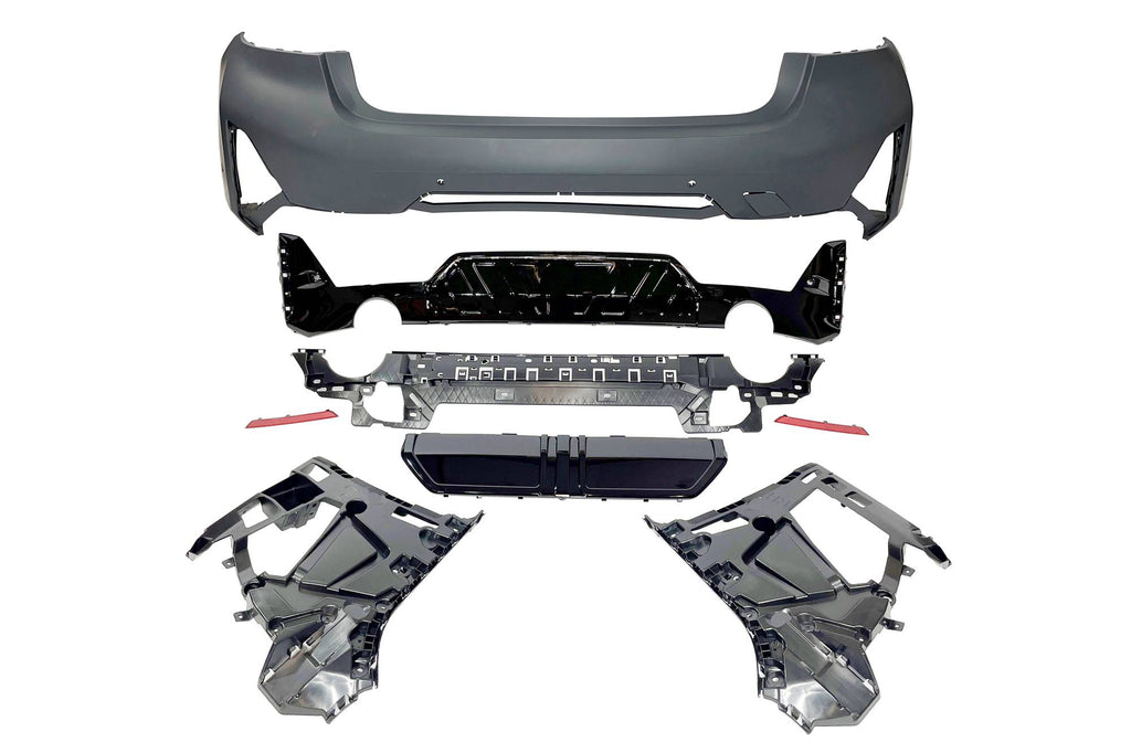 Paraurti Posteriore BMW G20 LCI 2023+ look M-Performance Nero lucido BMW G20