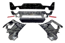 Carica l'immagine nel visualizzatore di Gallery, Paraurti Posteriore BMW G20 LCI 2023+ look M-Performance Nero lucido BMW G20