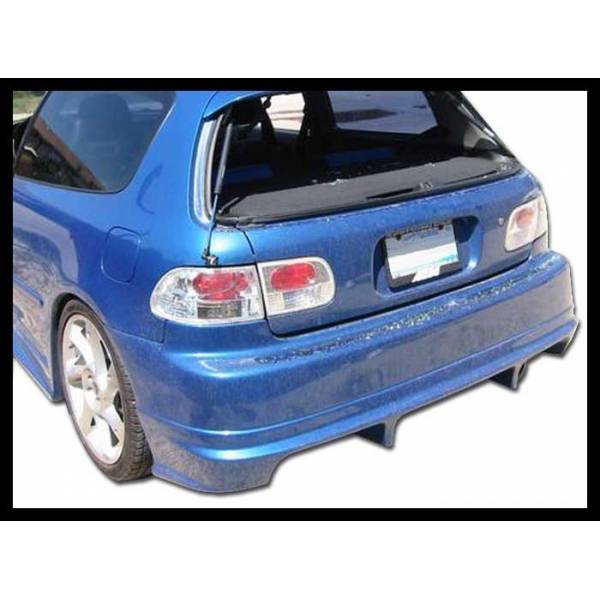 Paraurti Posteriore Honda Civic 92-95 Racing S/Cajetin