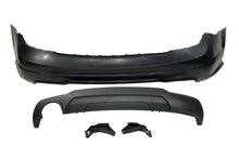 Carica l'immagine nel visualizzatore di Gallery, Paraurti Posteriore Mercedes W204 07-13 2-4P 1 Scarico Look AMG ABS Mercedes W204