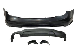 Paraurti Posteriore Mercedes W204 07-13 2-4P 1 Scarico Look AMG ABS Mercedes W204