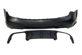 Paraurti Posteriore Mercedes W204 2/4 Porte Look AMG 11-13 Mercedes W204