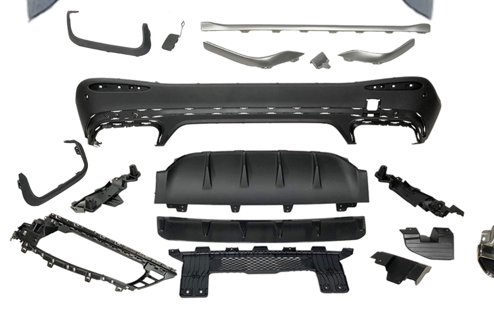 Paraurti Posteriore Mercedes X254 GLC 2023+ look AMG GLC63 Mercedes X254